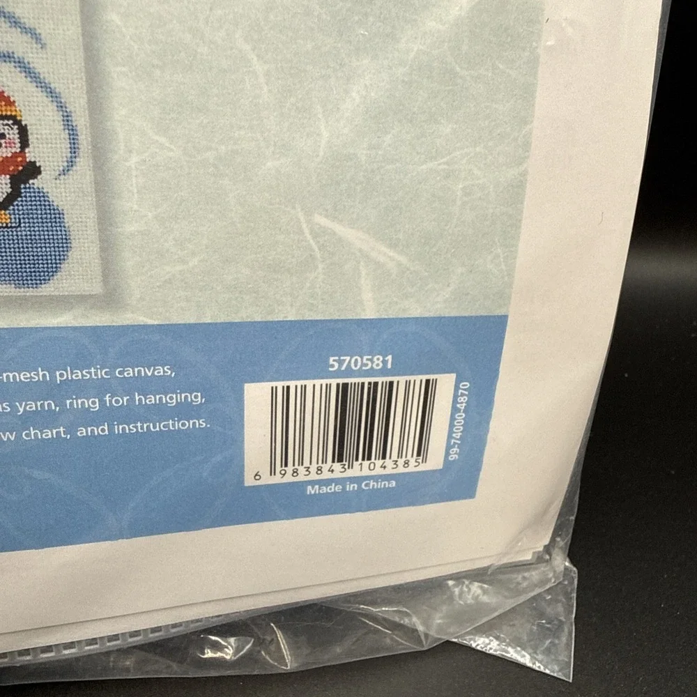 herrschners plastic canvas kit Wall Hanging 11 X 40